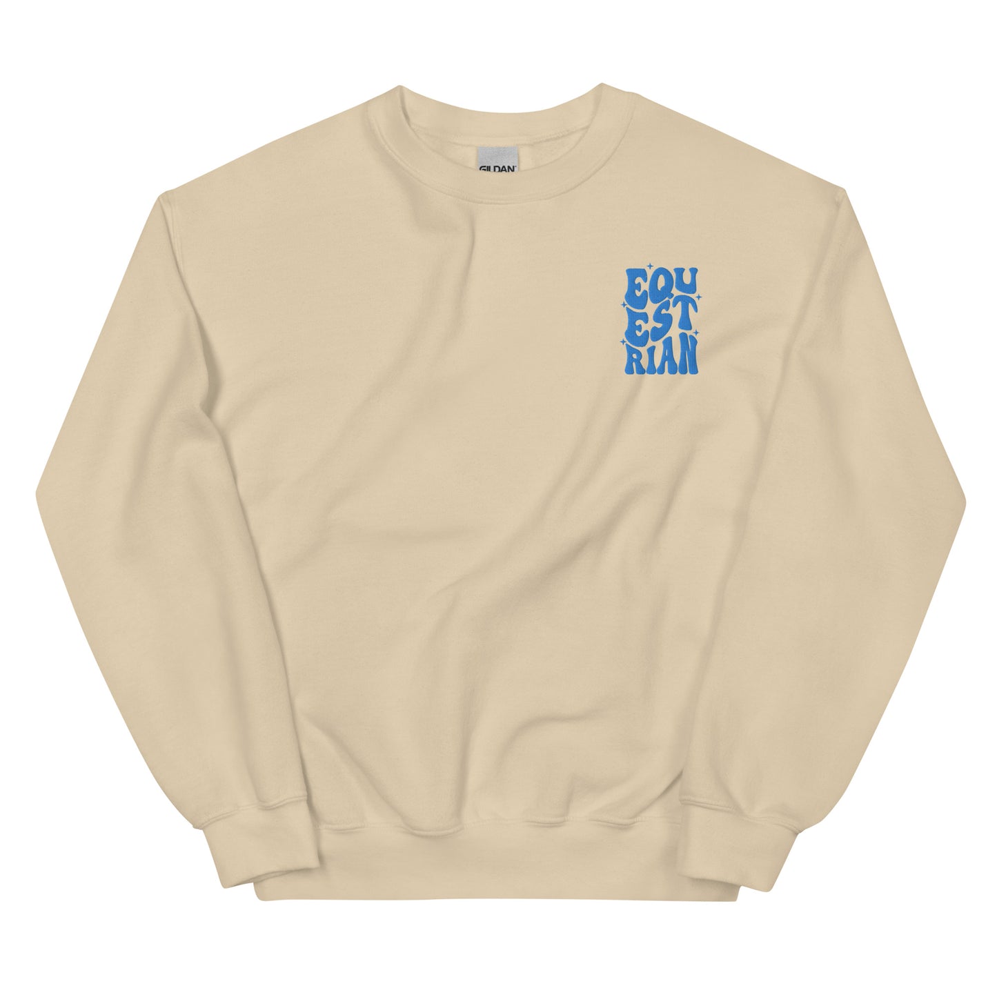 Equestrian Sweatshirt (light blue)
