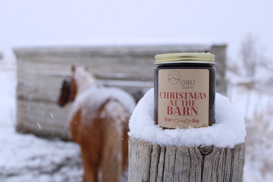 Christmas at the Barn soy candle