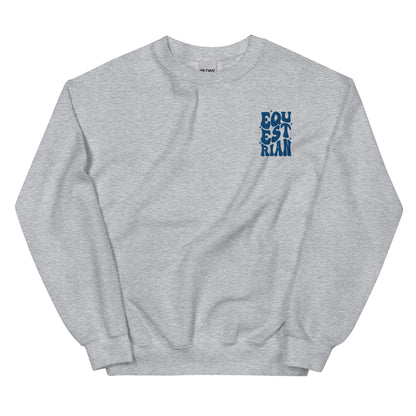 Equestrian Sweatshirt (royal blue)